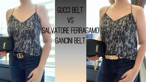 ferragamo belt vs gucci women|is ferragamo better than gucci.